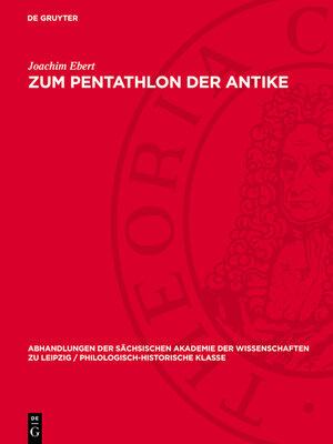 cover image of Zum Pentathlon der Antike
